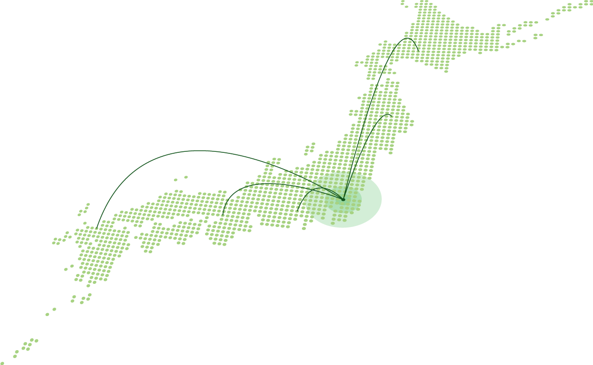 茨城県取手市を拠点に全国輸送対応